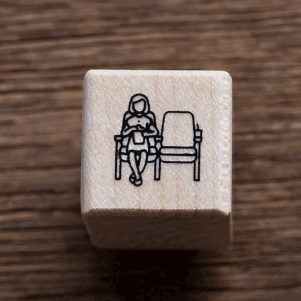 Plain Rubber Stamp - Movies