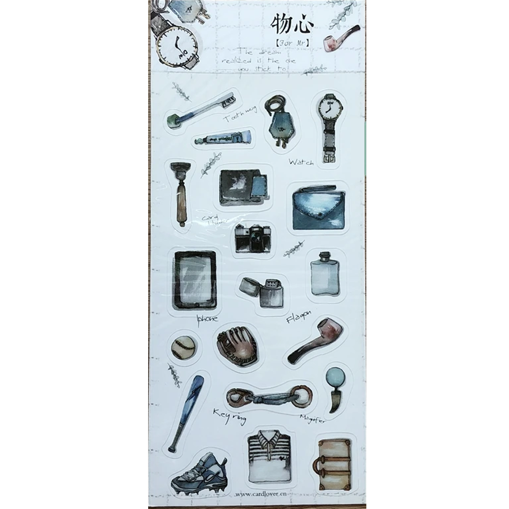 Cardlover Decoration Sticker - For Mr.