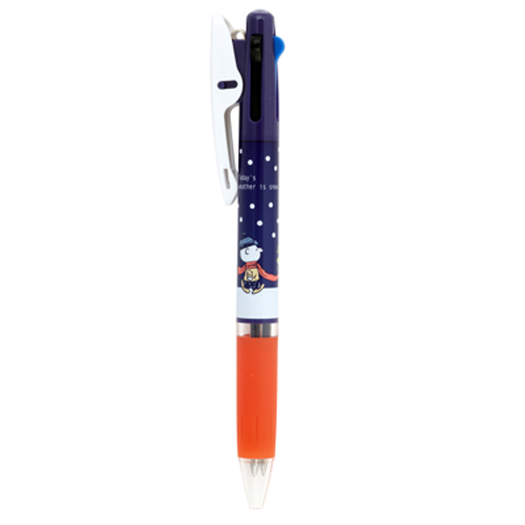 Peanuts Snoopy Jetstream 3-Color Ballpoint Pen (Muffler)