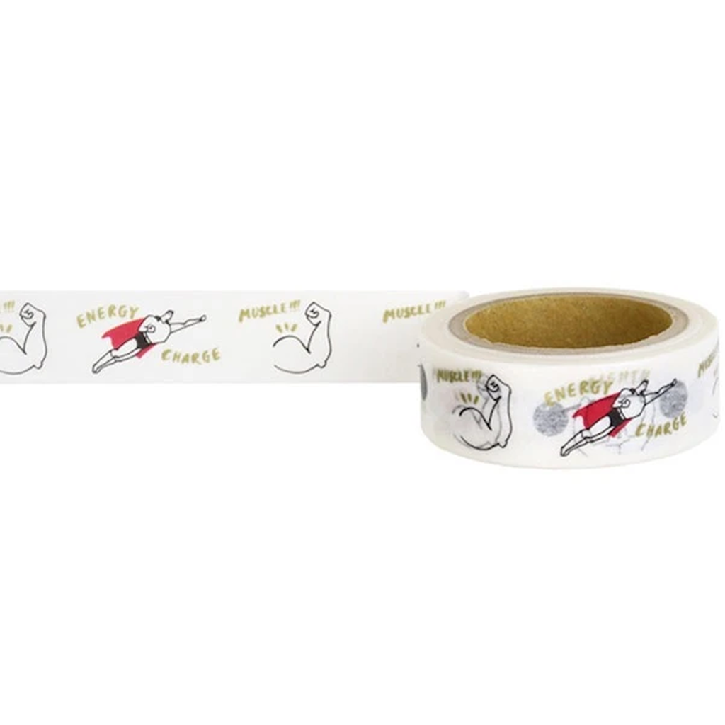 Greeting Life Masking Tape Fight Muscle