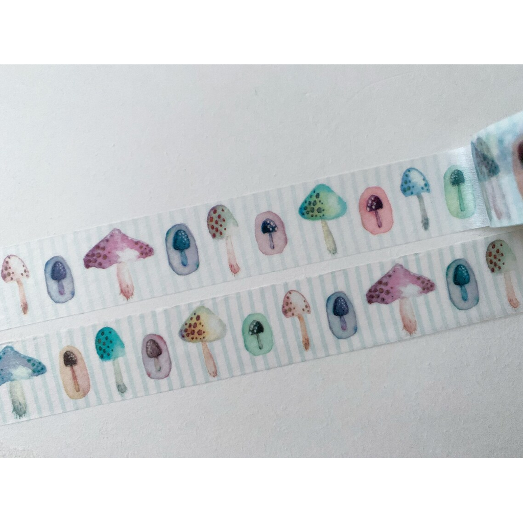 Lin Chia Ning Masking Tape - Mushroom