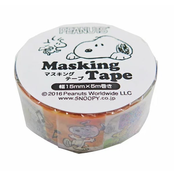 Peanuts Snoopy Masking Tape Music