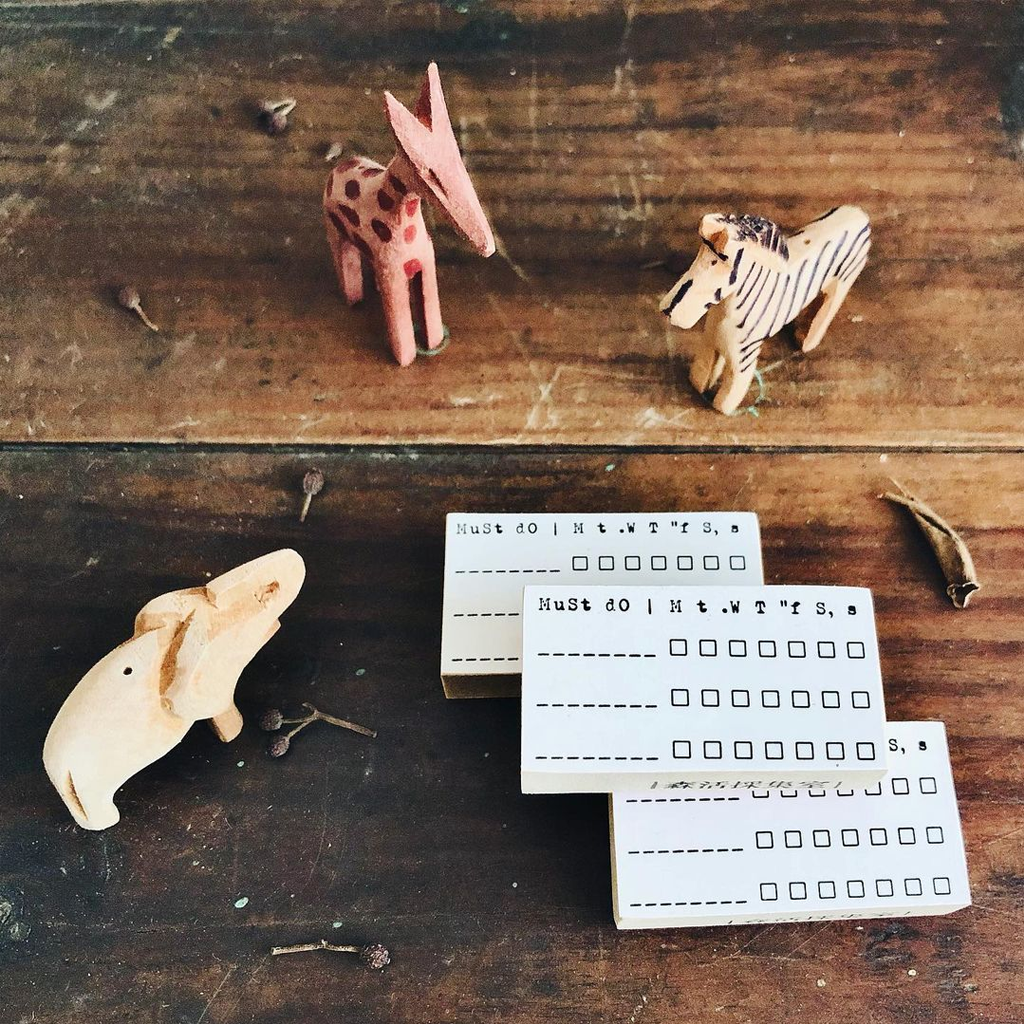 Lulu Chang Rubber Stamp - Must Do It