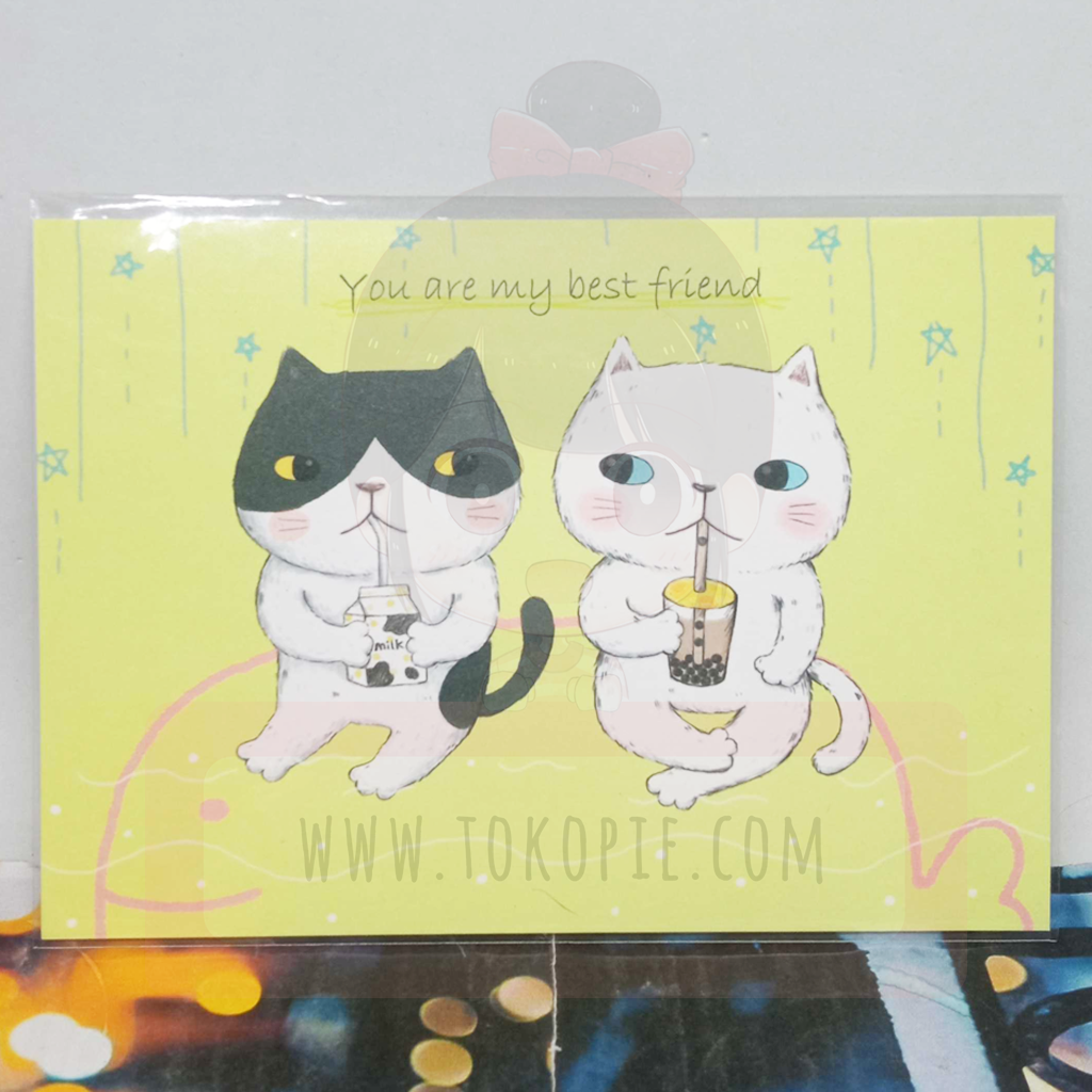 Starlulu You Are My Best Friend Postcard