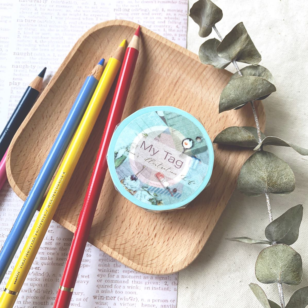Sonia Illustration Washi Tape - My Tag