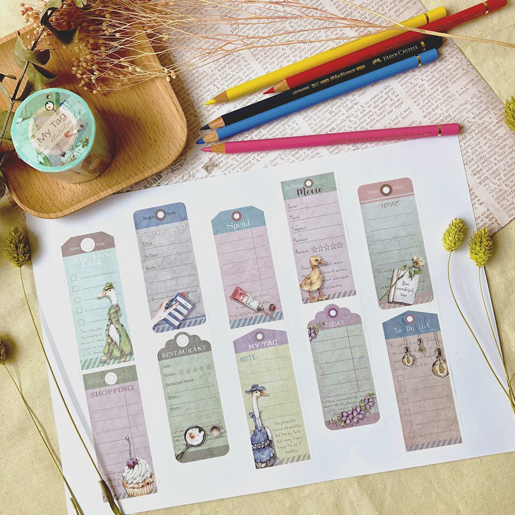 Sonia Illustration My Tag Washi Sampler