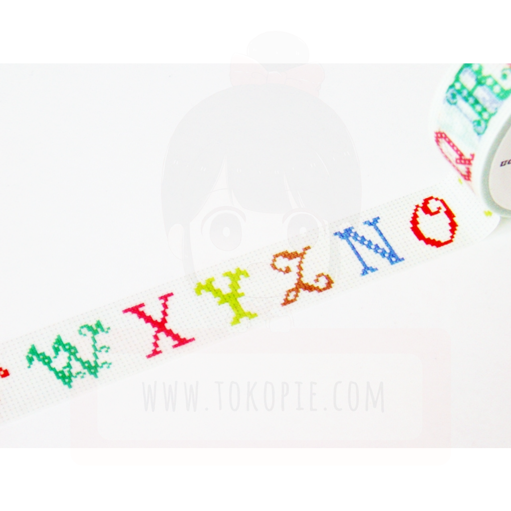 MT Masking Tape Limited Edition - Embroidery Alphabet N-Z