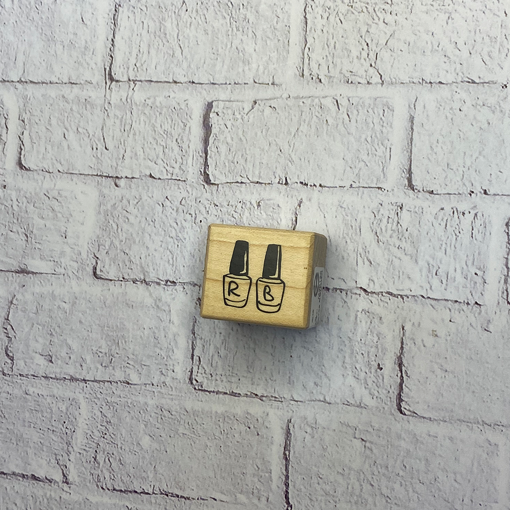 Micia Rubber Stamp - Nail Polish