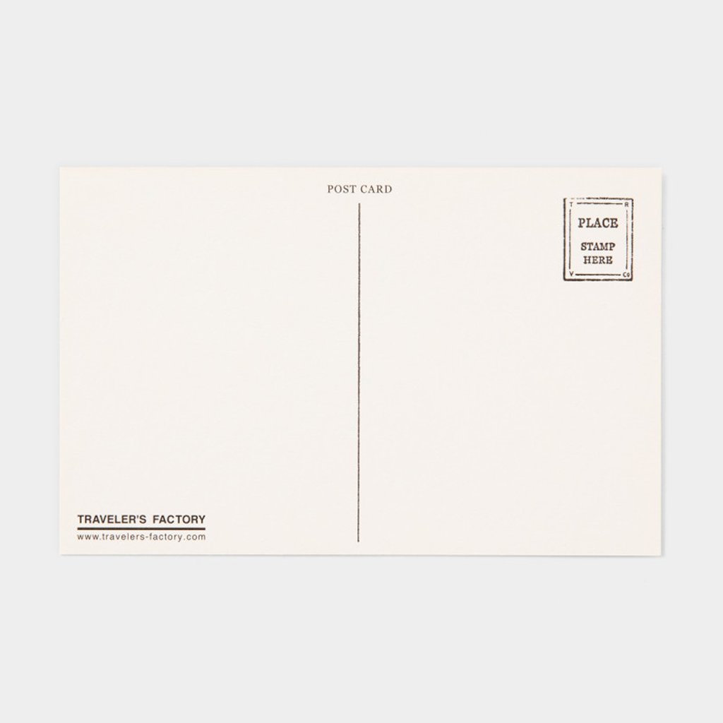 Traveler&#39;s Notebook Postcard - NRT Information