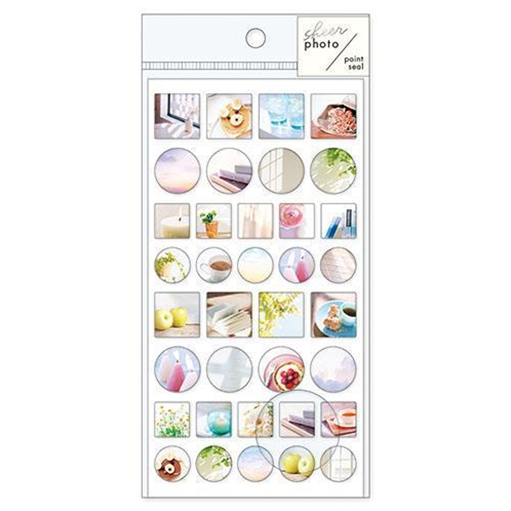 Mind Wave Sheer Photo Point Sticker Natural Light