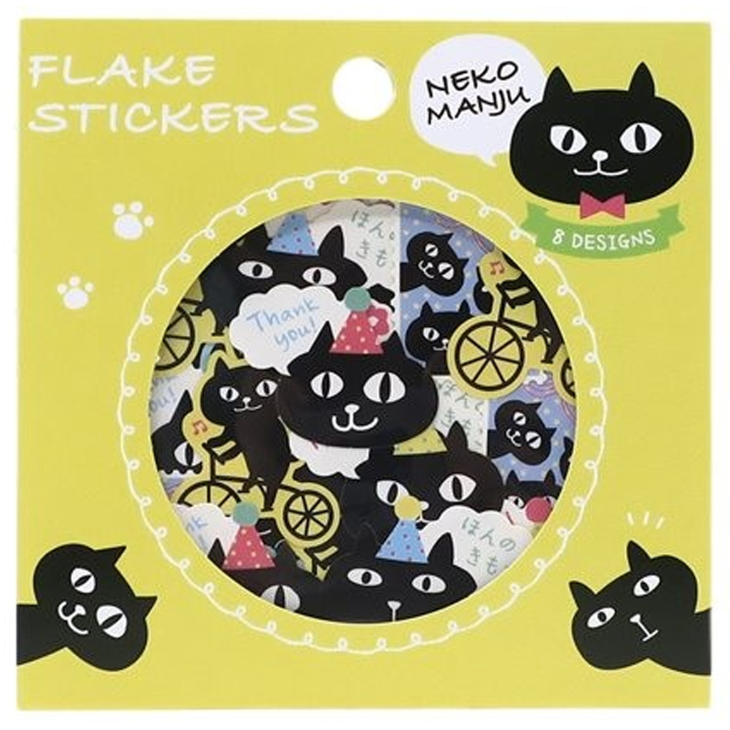 Active Corporation Flake Sticker Nekomanju