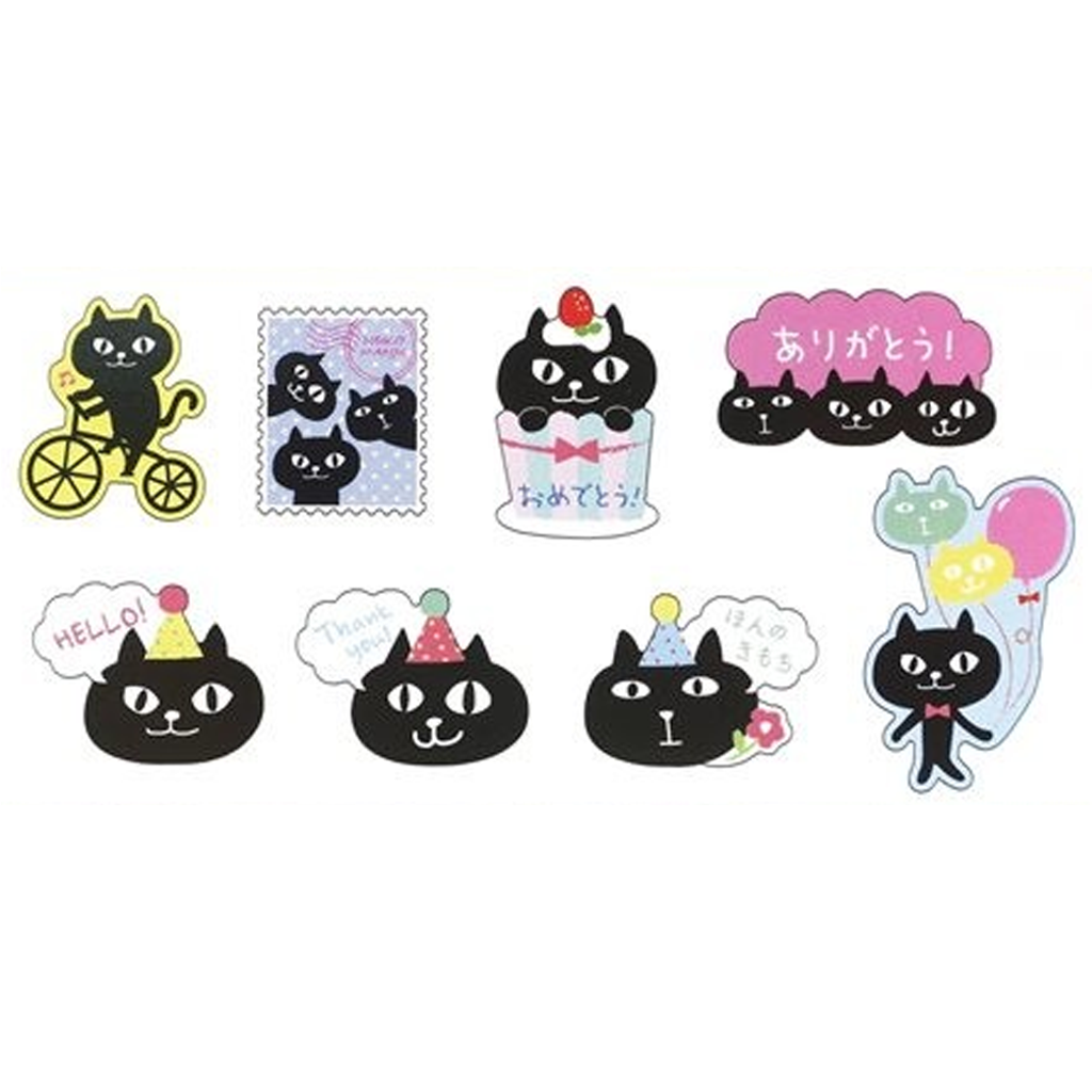 Active Corporation Flake Sticker Nekomanju