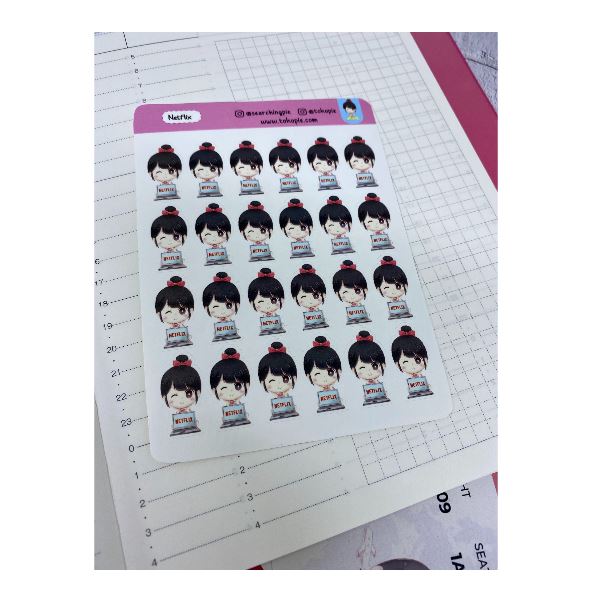 P018 Pie Sticker - Netpliks