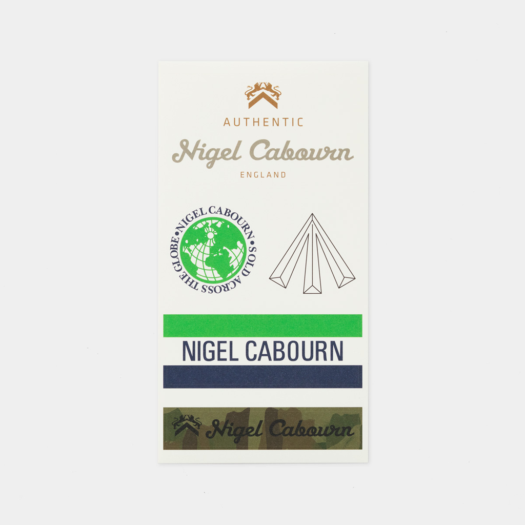 Traveler&#39;s Factory Sticker Nigel Cabourn 2021