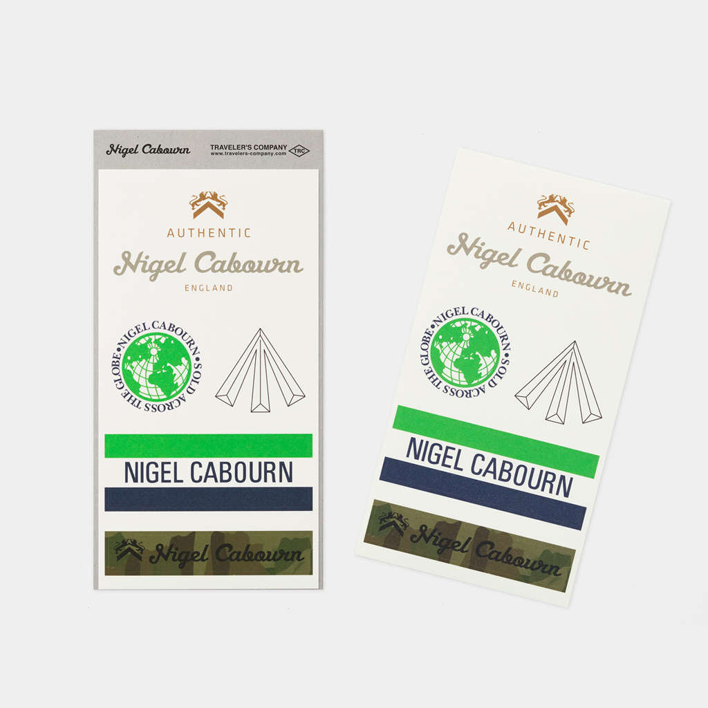 Traveler&#39;s Factory Sticker Nigel Cabourn 2021