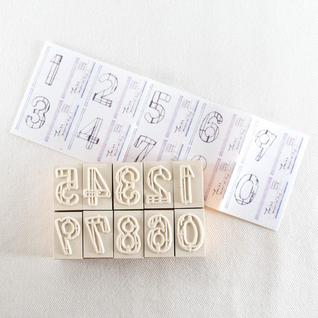 Chamil Garden Limited Edition Rubber Stamp - Twin Series Night