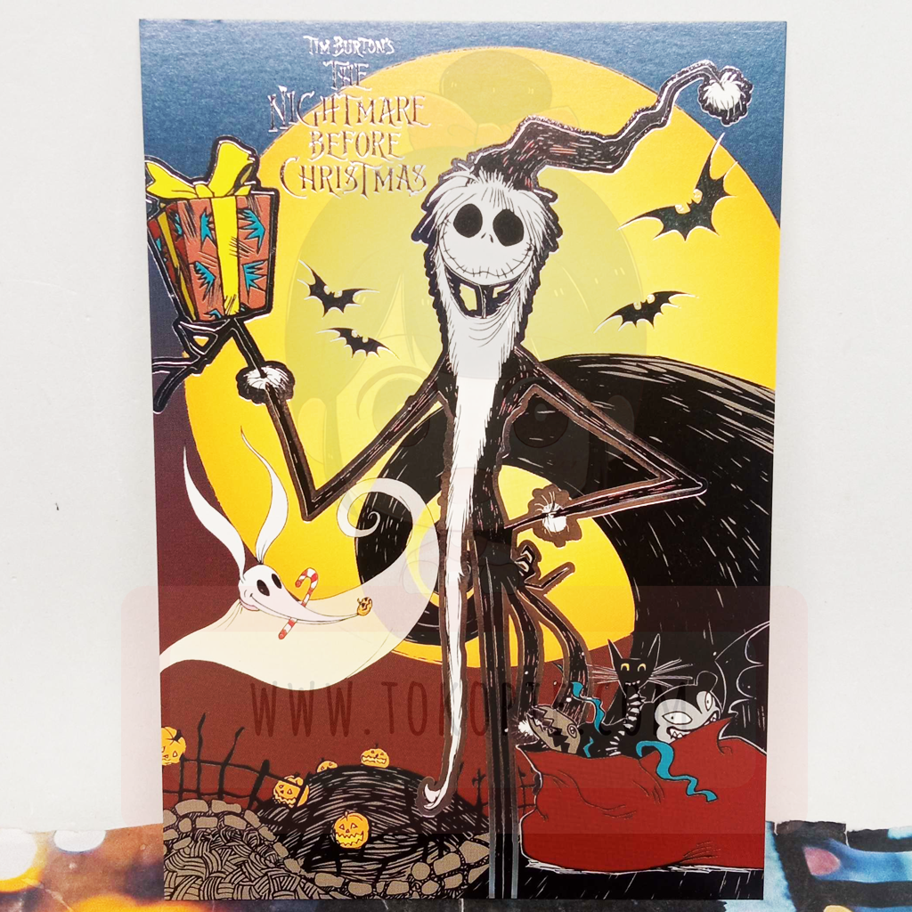 The Burton's The Nightmare Before Christmas Postcard