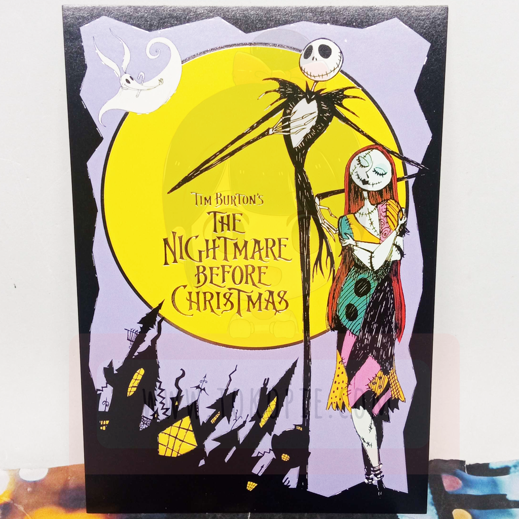 The Burton&#39;s The Nightmare Before Christmas Postcard
