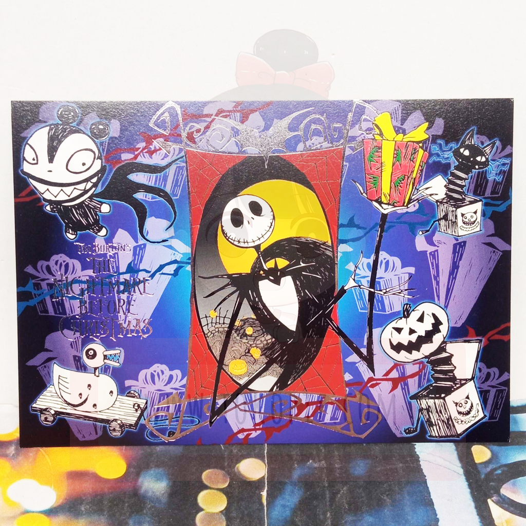 The Burton&#39;s The Nightmare Before Christmas Postcard