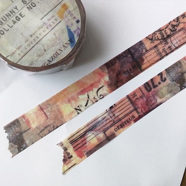 Sunny Sunday Collage No.03 Masking Tape