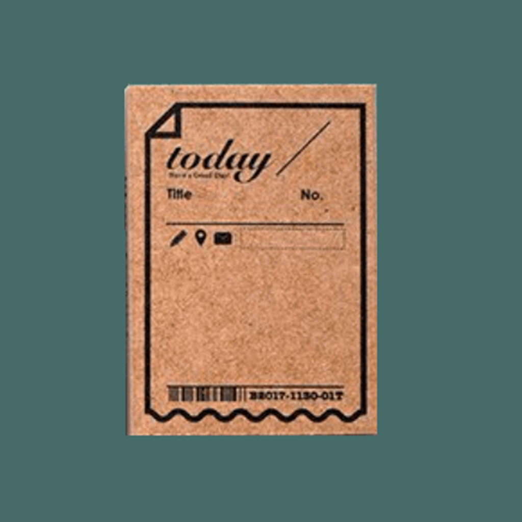 Lihaopaper Rubber Stamp - Today Note