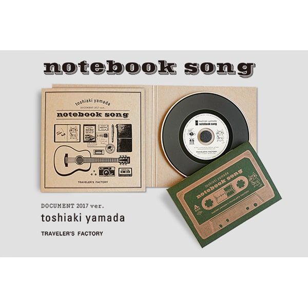 Traveler's Factory X Toshiaki Yamada Notebook Song - tokopie