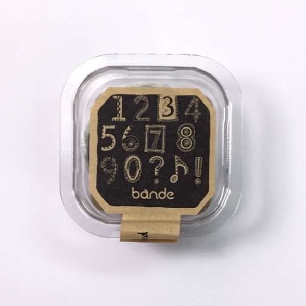 Bande Masking Roll Sticker Petit Number 0-9