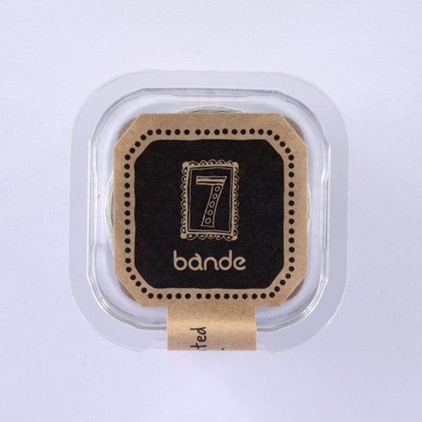Bande Box Masking Roll Sticker Number 7
