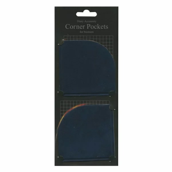 Marks Diary Accessory Corner Pocket For Business Navy