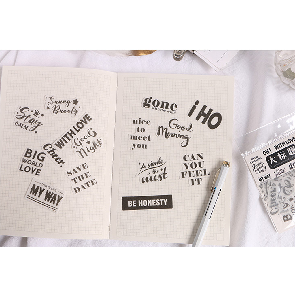 Infeel.me Deco Stickers Oh With Love