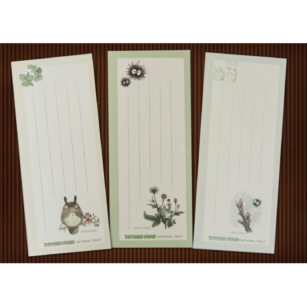 Totoro One Stroke Notepad (Vertical)