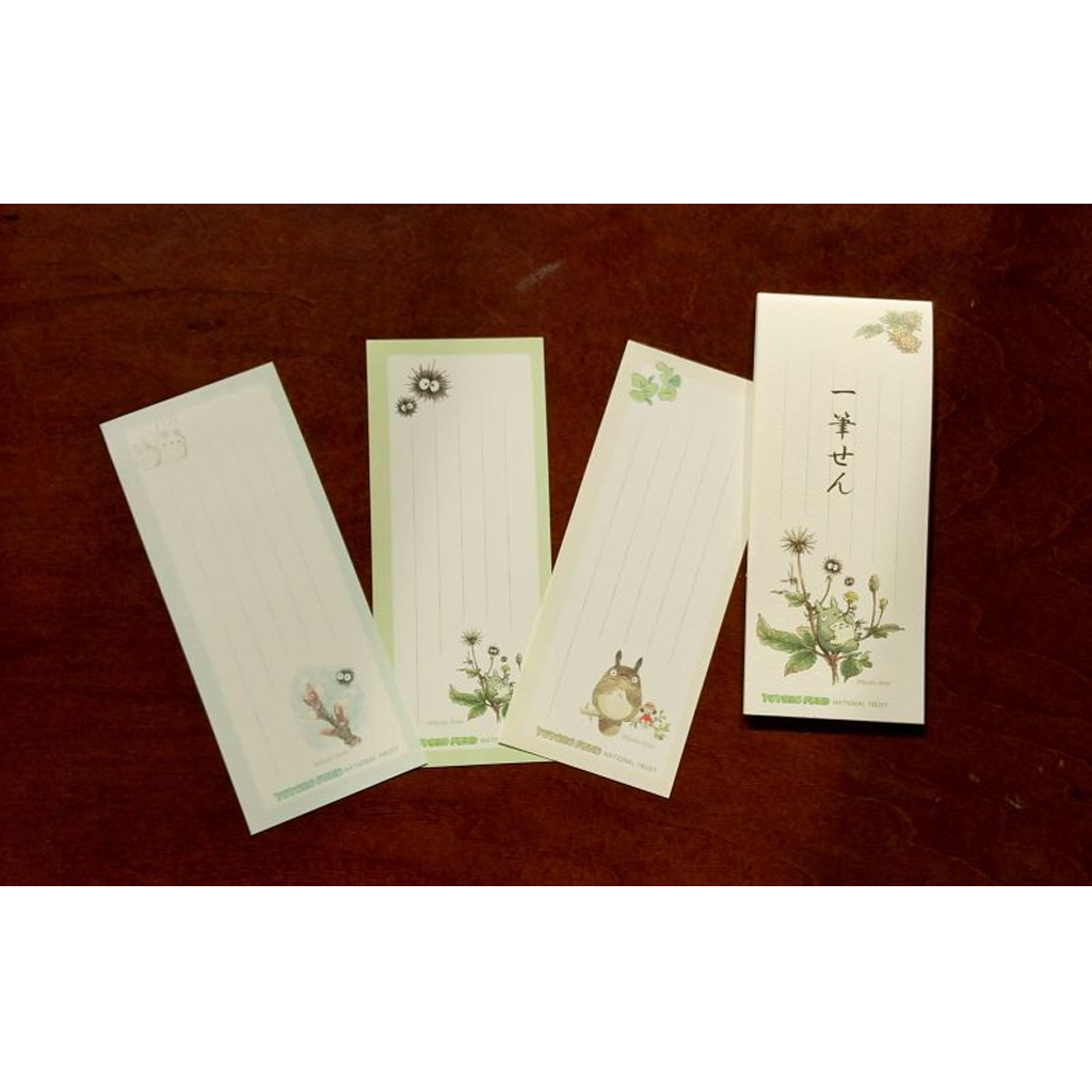 Totoro One Stroke Notepad (Vertical)