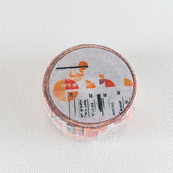 Chamil Garden Masking Tape - Orange