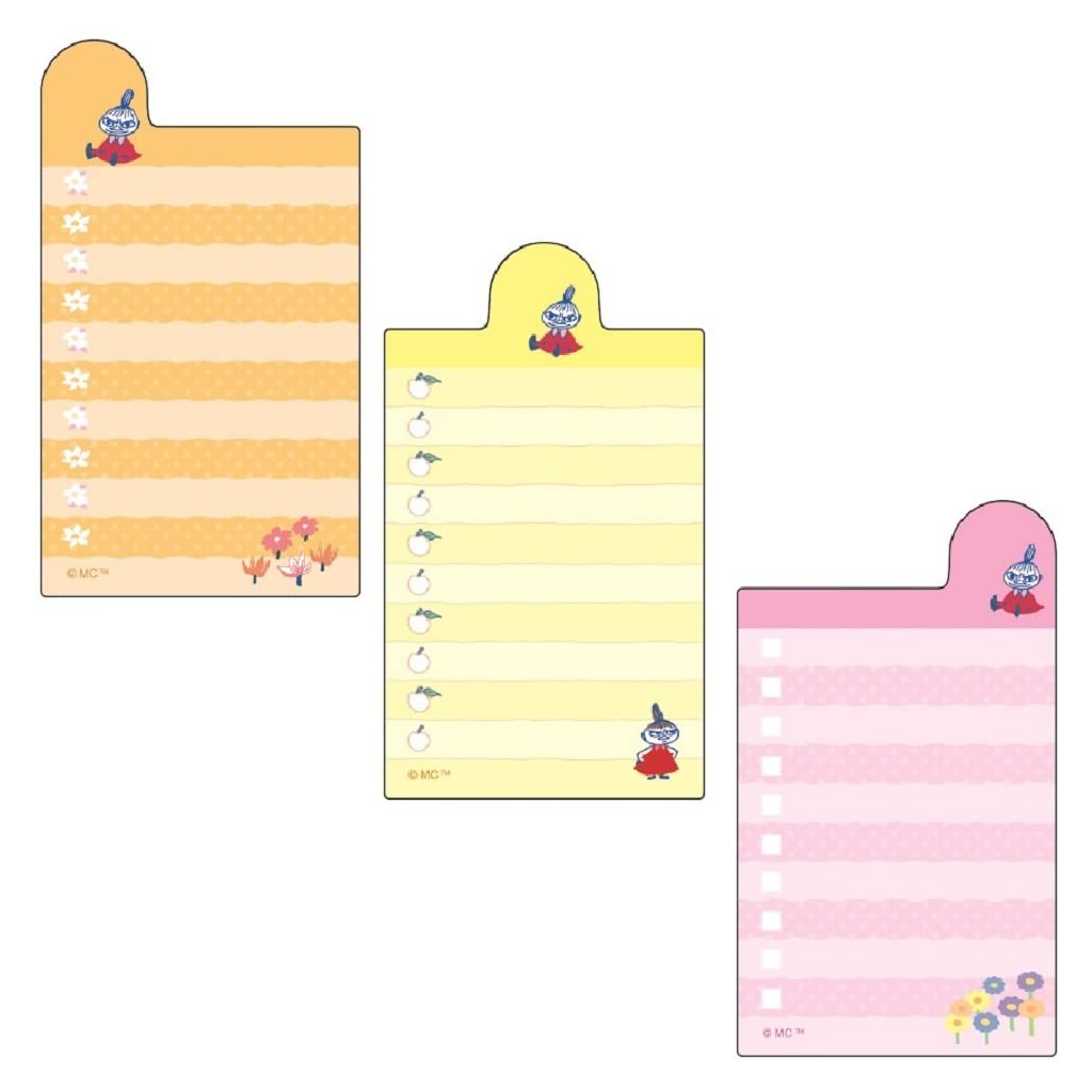Gakken Sta:Ful To Do List Sticky Note Moomin Orange