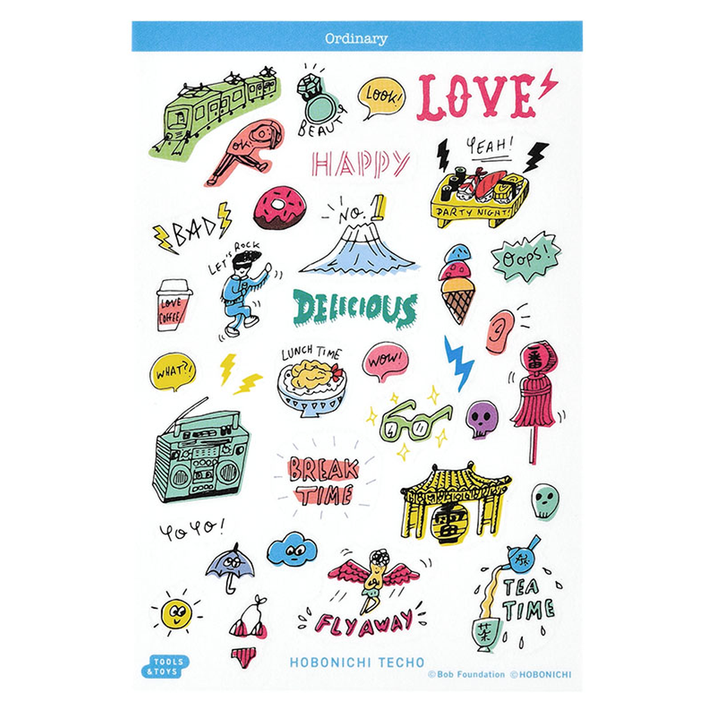 Hobonichi Techo Stickers Ordinary