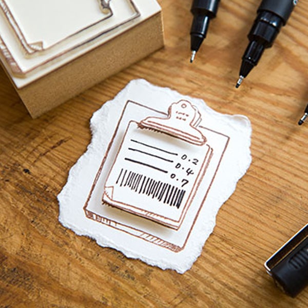OURS Stationery No.2 Rubber Stamp Set