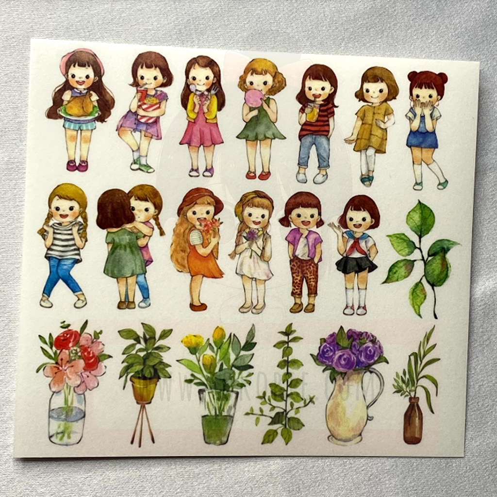 Lallayena Decoration Sticker - Outfit