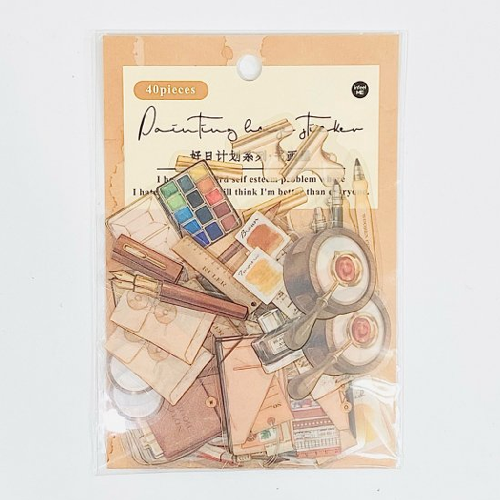 Infeel.me DECO STICKERS PET Painting - Flake Sticker