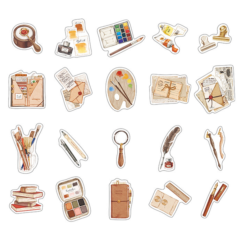 Infeel.me DECO STICKERS PET Painting - Flake Sticker