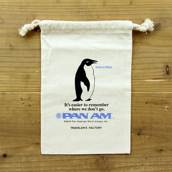 Traveler's Factory Cotton Bag Pan Am Penguin