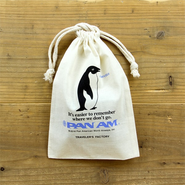 Traveler&#39;s Factory Cotton Bag Pan Am Penguin