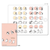Mind Wave Compact Schedule Sticker Panda