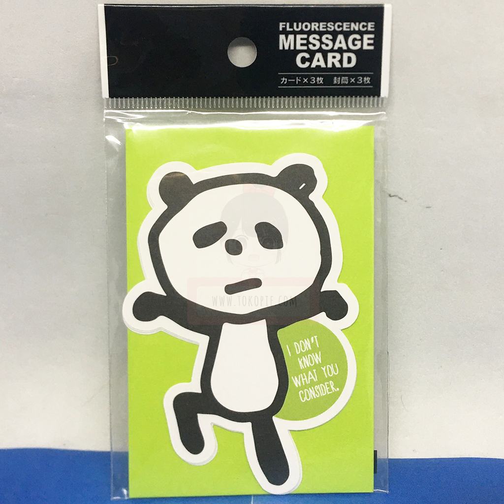 Kyowa Fluorescence Message Card