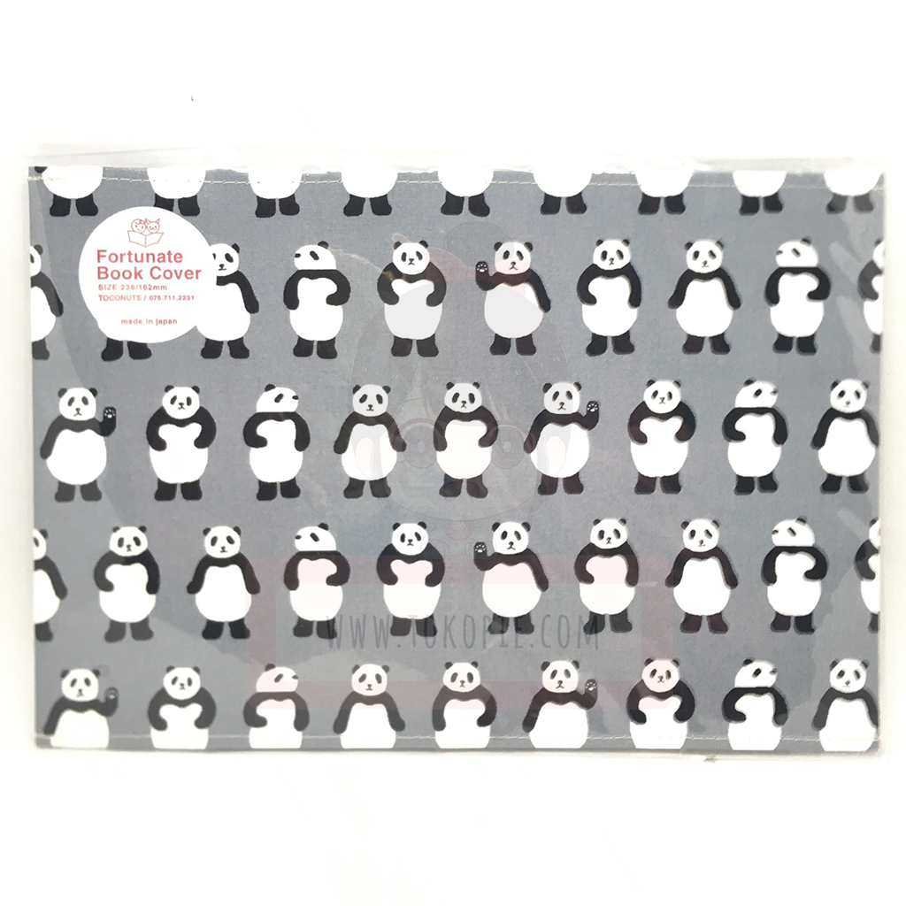 Toconuts Printed Fabric Book Cover Paperback Size Panda