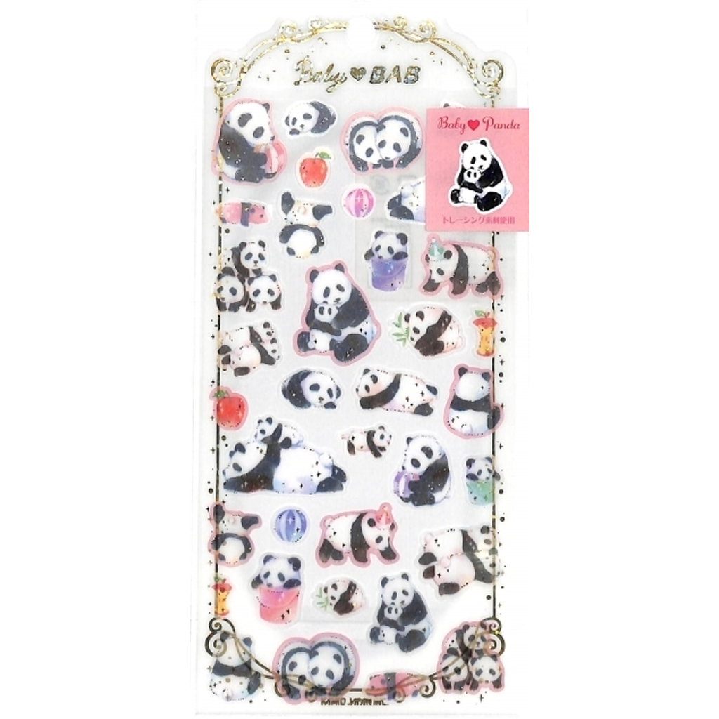 Kamio Japan Sticker - Baby Panda