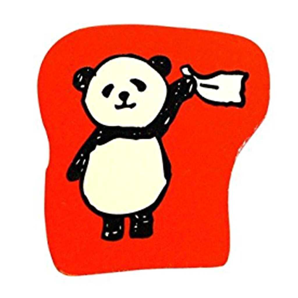 Kodomo No Kao Rubber Stamp - Panda
