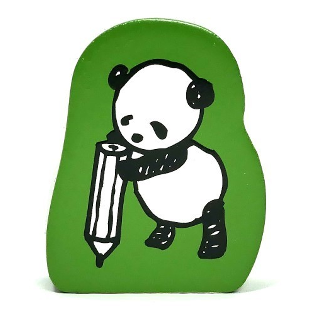 Kodomo No Kao Rubber Stamp - Panda