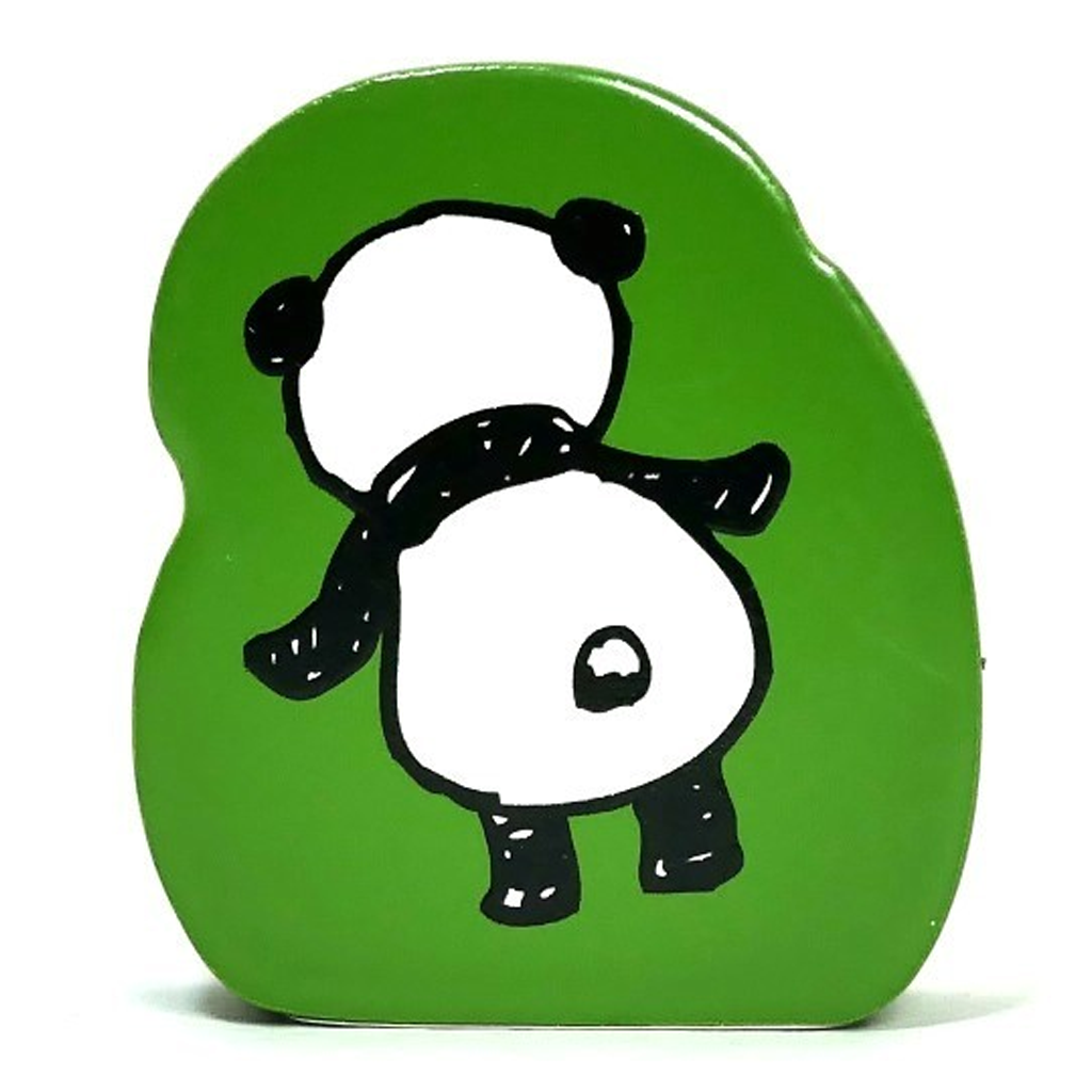Kodomo No Kao Rubber Stamp - Panda