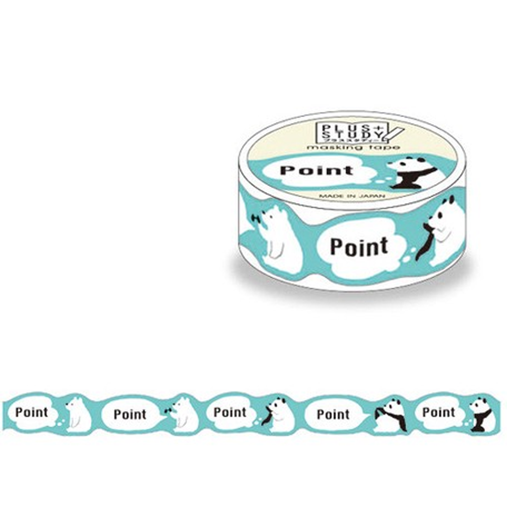 Mind Wave Masking Tape - Plus + Study Panda Point
