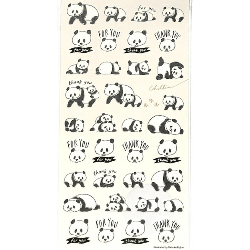 Mind Wave Sticker - Panda Swarm Gift